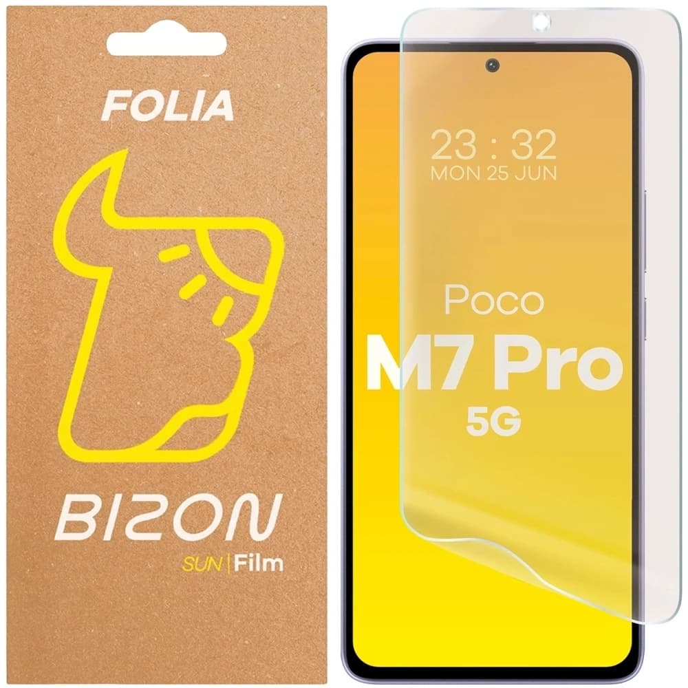 Bizon Üvegfólia Nap Xiaomi POCO M7 Pro 5G - 1