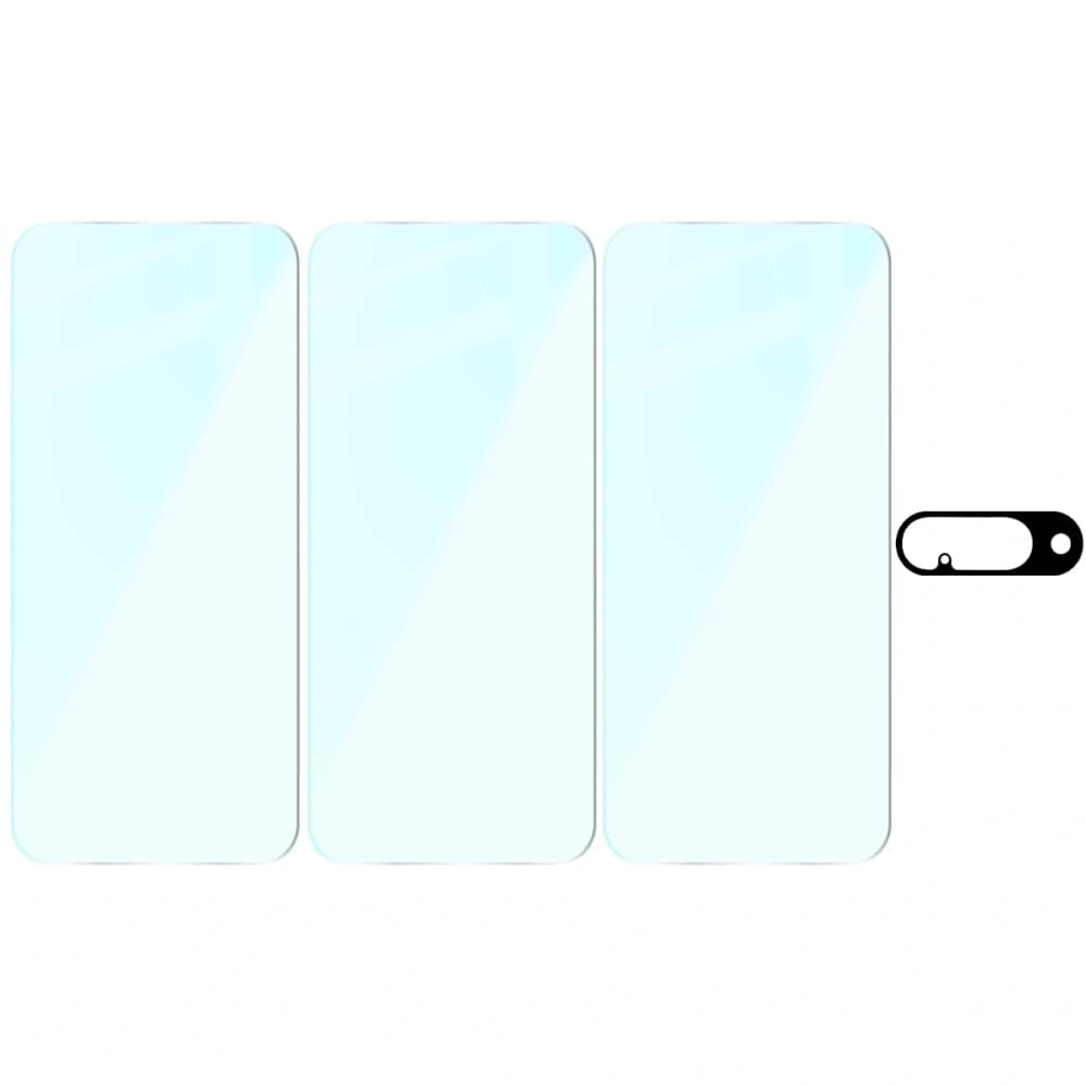 BIZON Clear 3x Bildschirmglas + Kameraglas Google Pixel 10 - 6