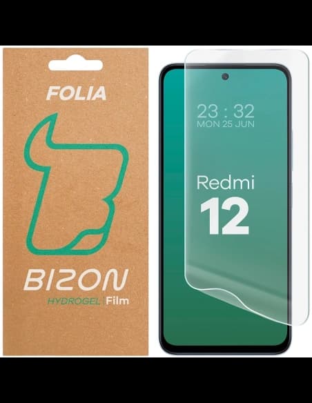 Hydrogel-Folie für den Bildschirm Bizon Glass Hydrogel Front für Xiaomi Redmi 12
