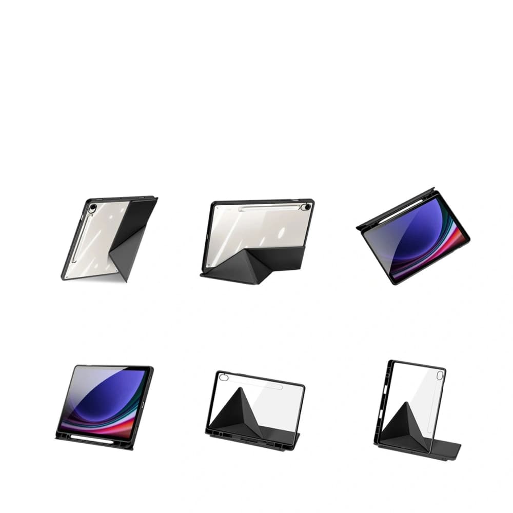 Dux Ducis Magi case with stylus holder for Samsung Galaxy Tab S10 FE / S9 / S9 FE black - 5