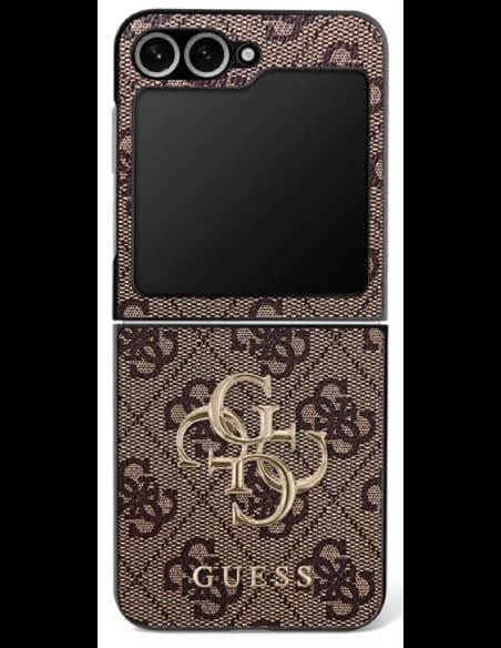 Guess Big 4G Logo Classic Logo Samsung Galaxy Z Flip7 brown