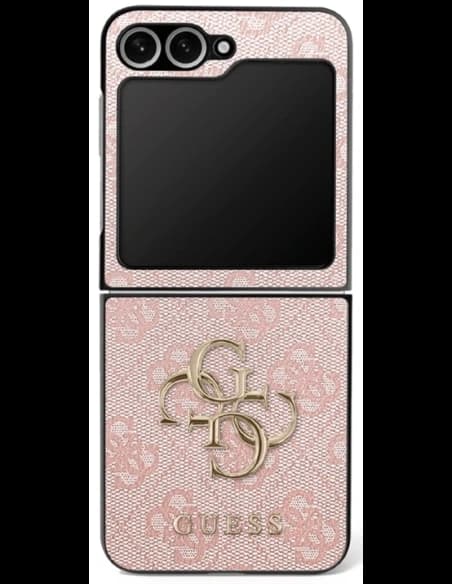 Guess Big 4G Logo Classic Logo Samsung Galaxy Z Flip7 pink