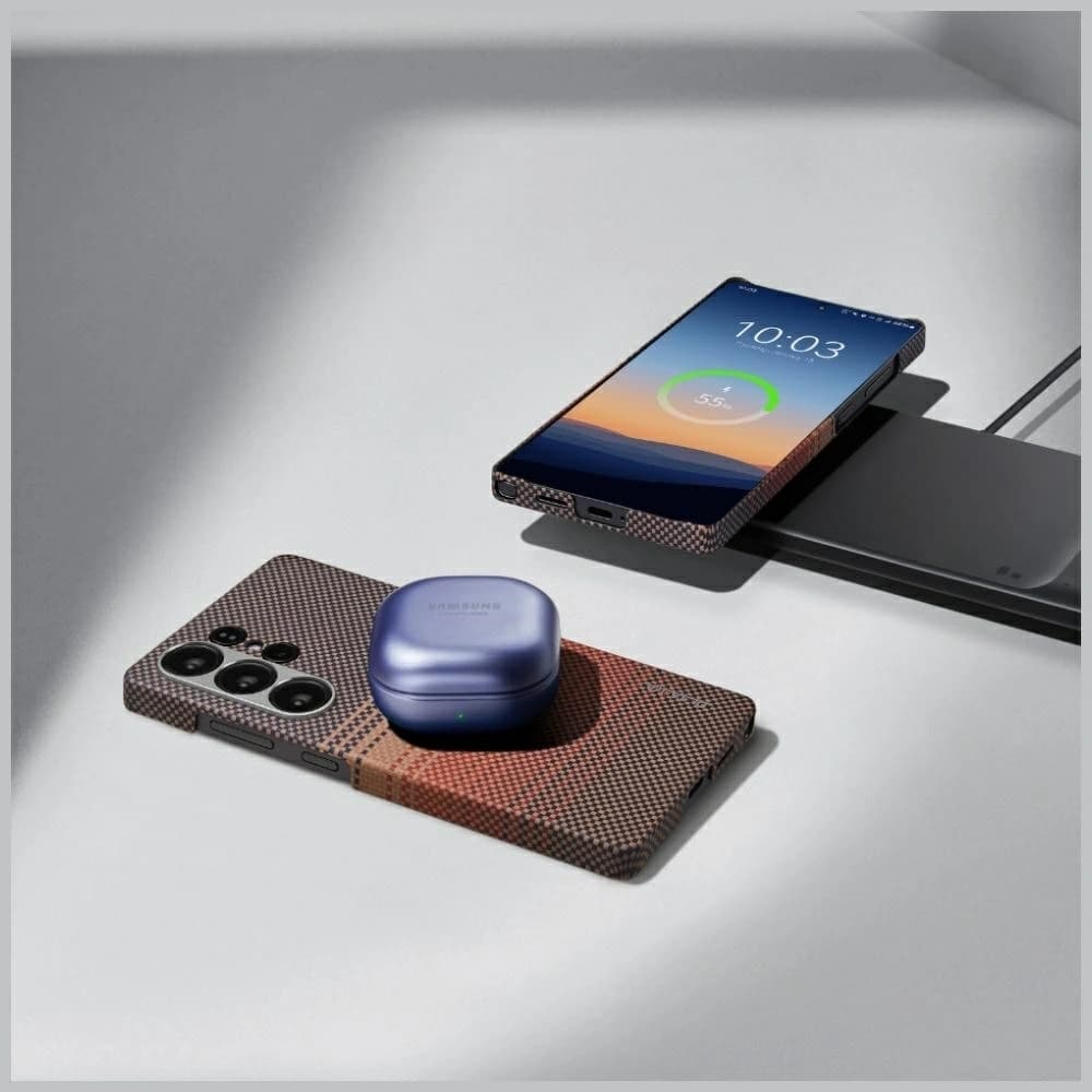 PITAKA Ultra-Slim MagSafe Samsung Galaxy S25 Ultra západ slunce - 15