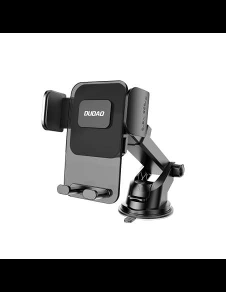 Dudao F8 Max+ černý držák na telefon na palubní desku