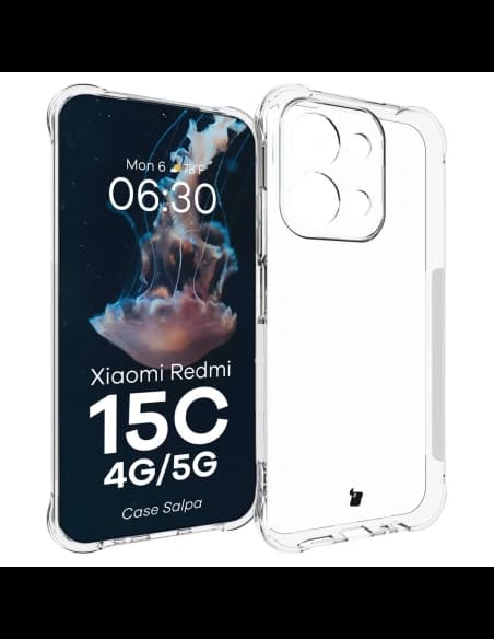 Bizon Case Salpa Xiaomi Redmi 15C 4G / 5G 173mm clear