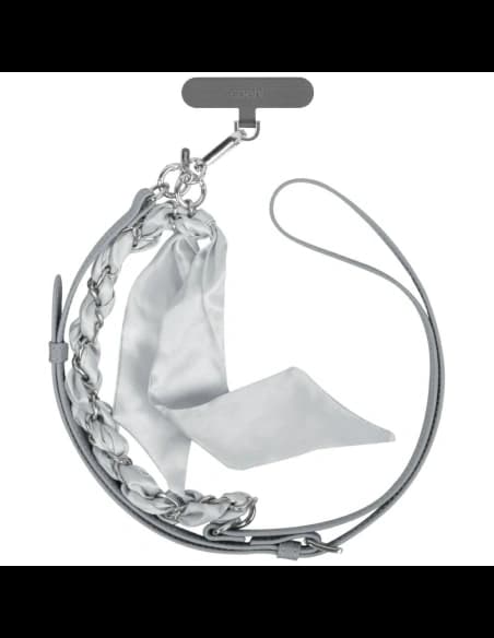 Uniwersalna smycz do telefonu 2w1 UNIQ Coehl Caryne szary