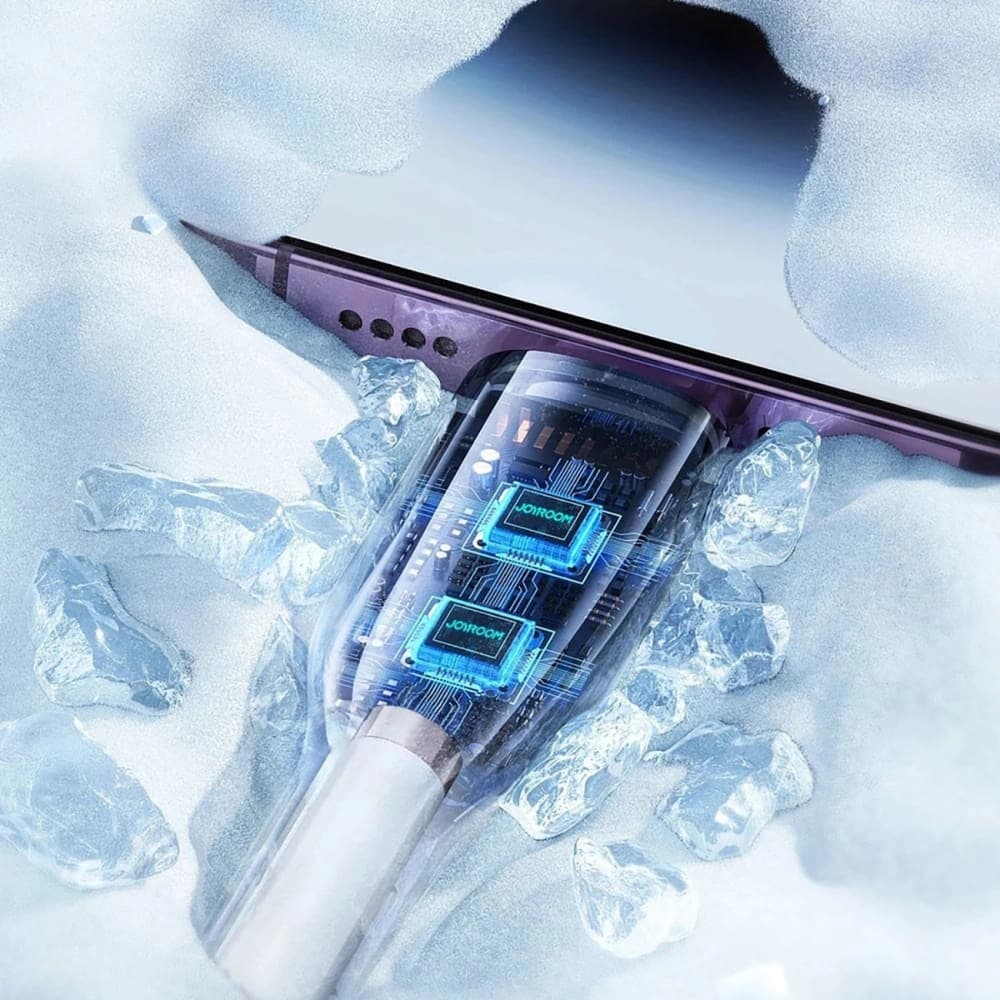 Joyroom Flash-Charge Sorozat SA26-CL3 USB-C / Lightning 30W 1m fekete - 6