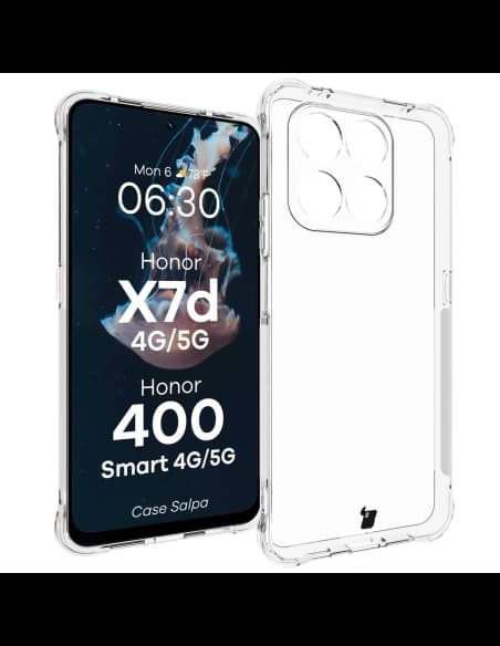 Bizon Case Salpa Honor X7d / Honor 400 Smart clear