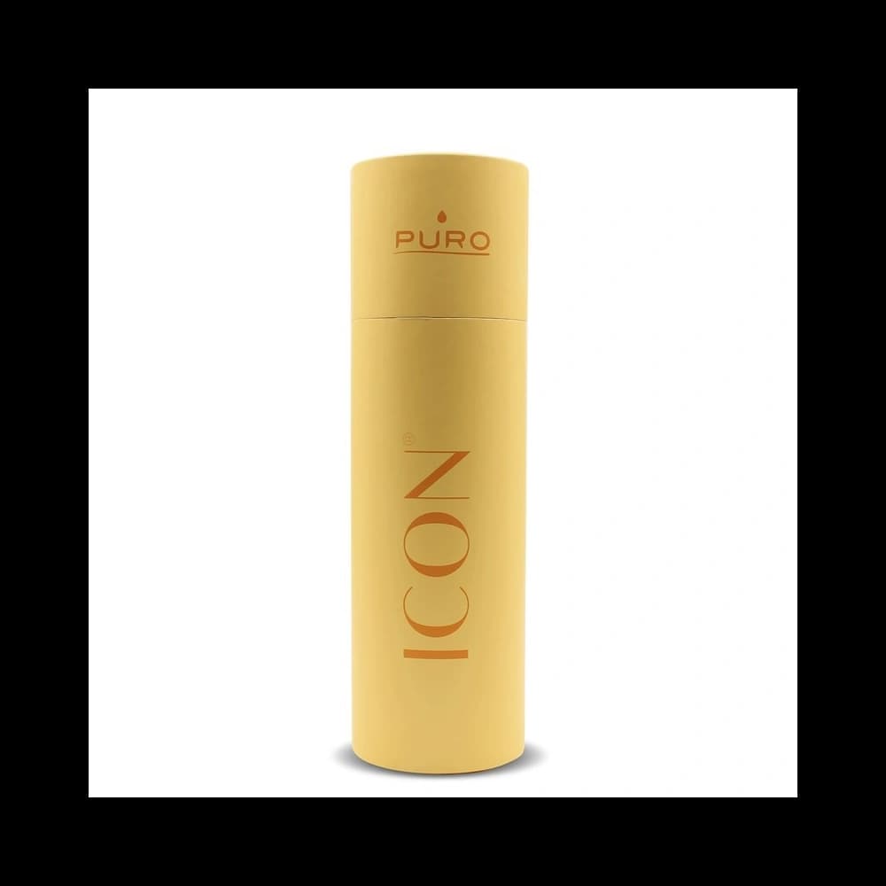 PURO ICON Thermal Stainless Steel Water Bottle 500ml (Light Yellow) (Powder Coating) - 5
