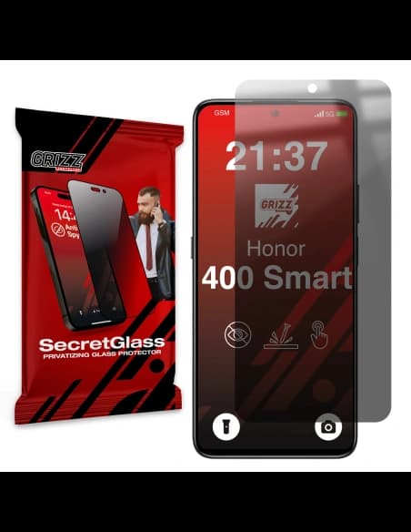 GrizzGlass Matte SecretGlass Honor 400 Smart