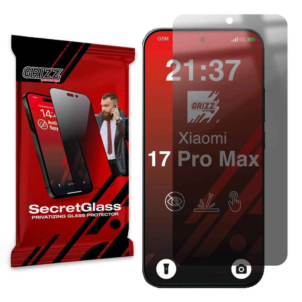 GrizzGlass Matte SecretGlass Xiaomi 17 Pro Max