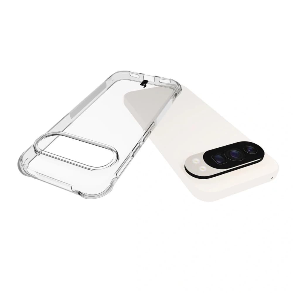 Bizon Case Clear Pack case + 2x tempered glass + lens glass Google Pixel 10 Pro - 5