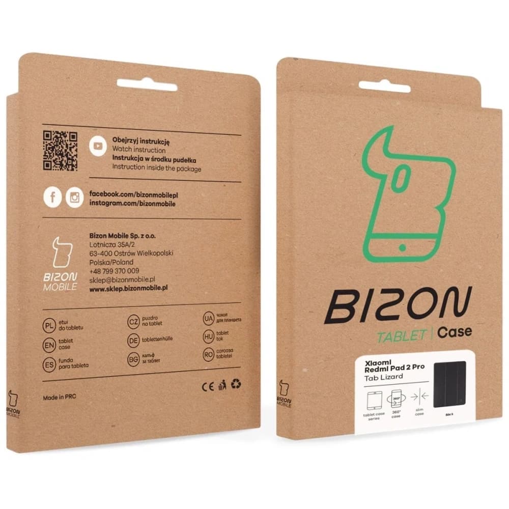 Bizon Case Tab Lizard Xiaomi Redmi Pad 2 Pro černý - 10
