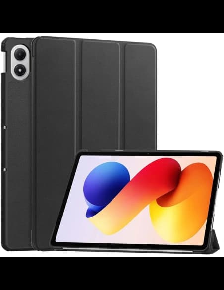 Etui z klapką Bizon Case Tab Croc do Xiaomi Redmi Pad 2 Pro czarne
