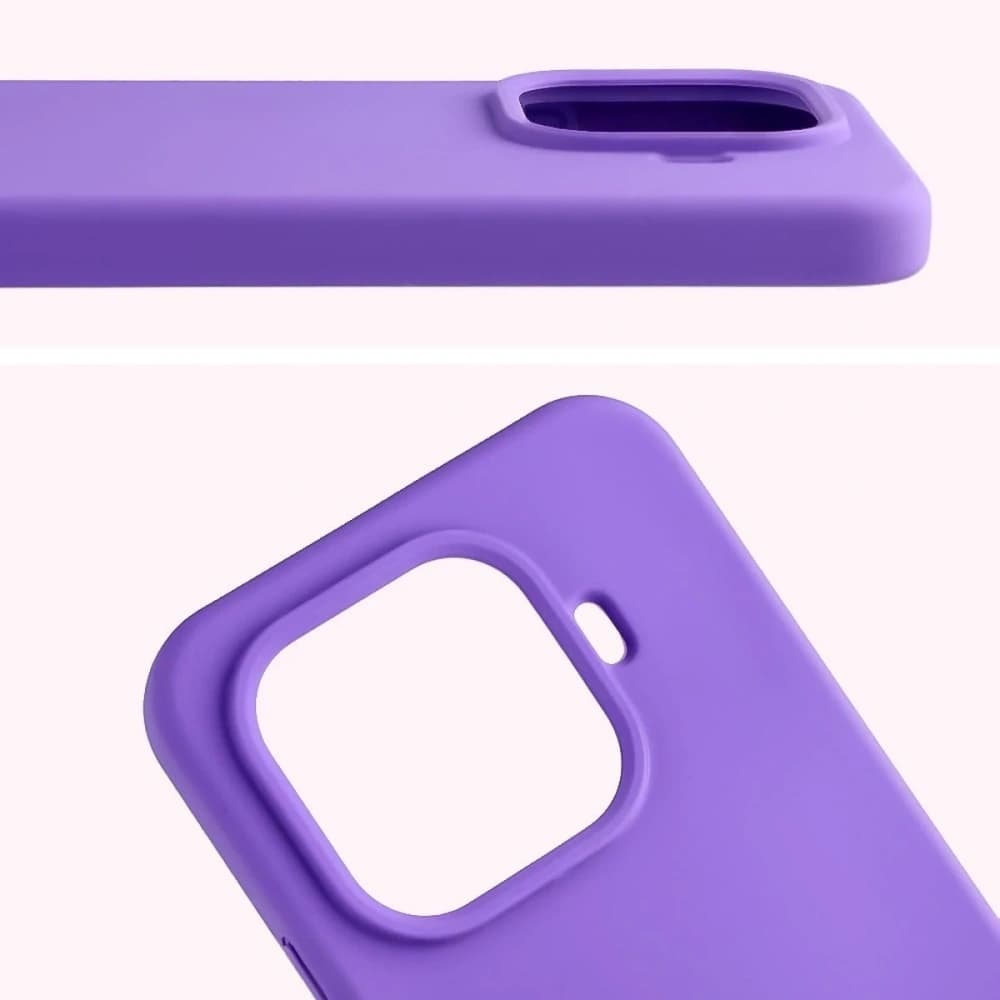 Etui din silicon Bizon Soft Case pentru Xiaomi 15T Pro violet - 5