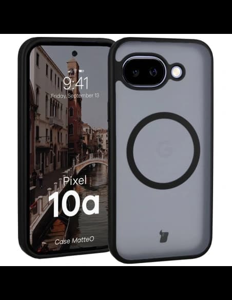 Bizon Case MatteO Magnetic Google Pixel 10a smoky black