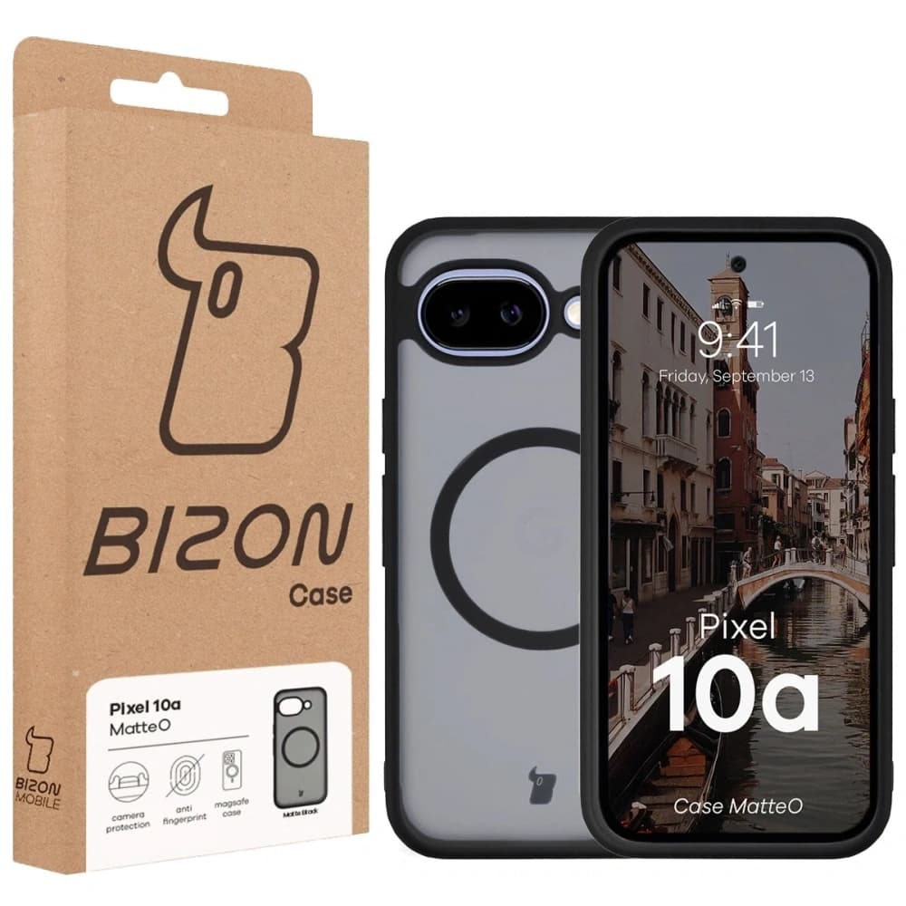 Bizon Case MatteO Magnetic Google Pixel 10a smoky black - 7