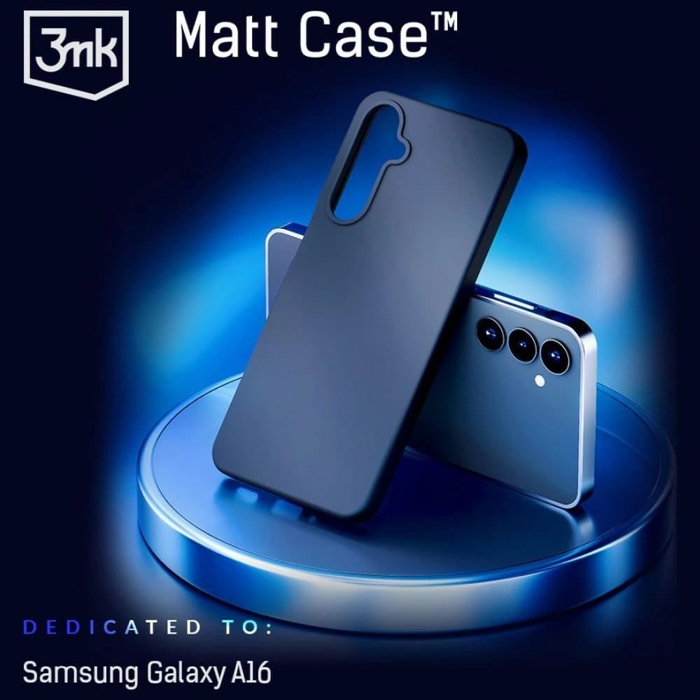 Etui 3MK Matt Case do Redmi 15C 4G/5G czarny - 6