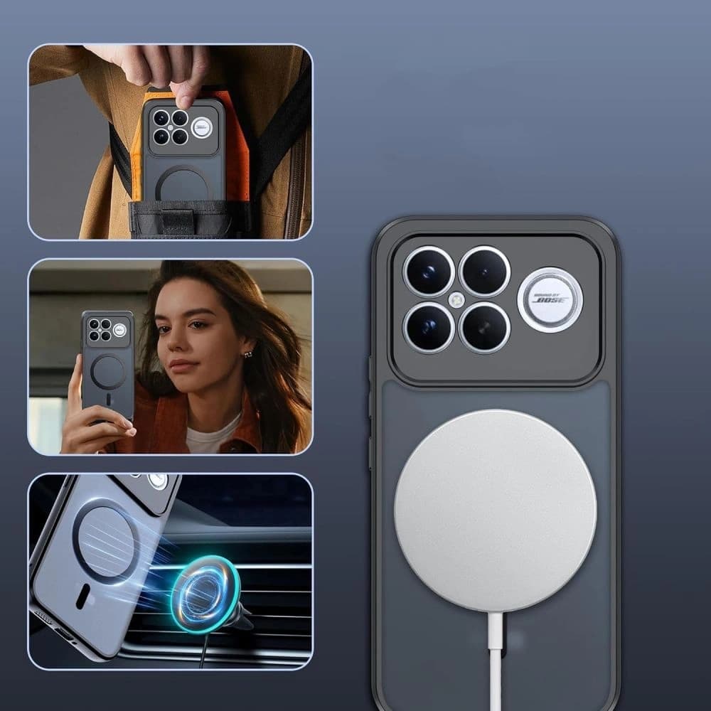 Tech-Protect Magmat MagSafe Xiaomi Poco F8 Ultra Matte Black - 3