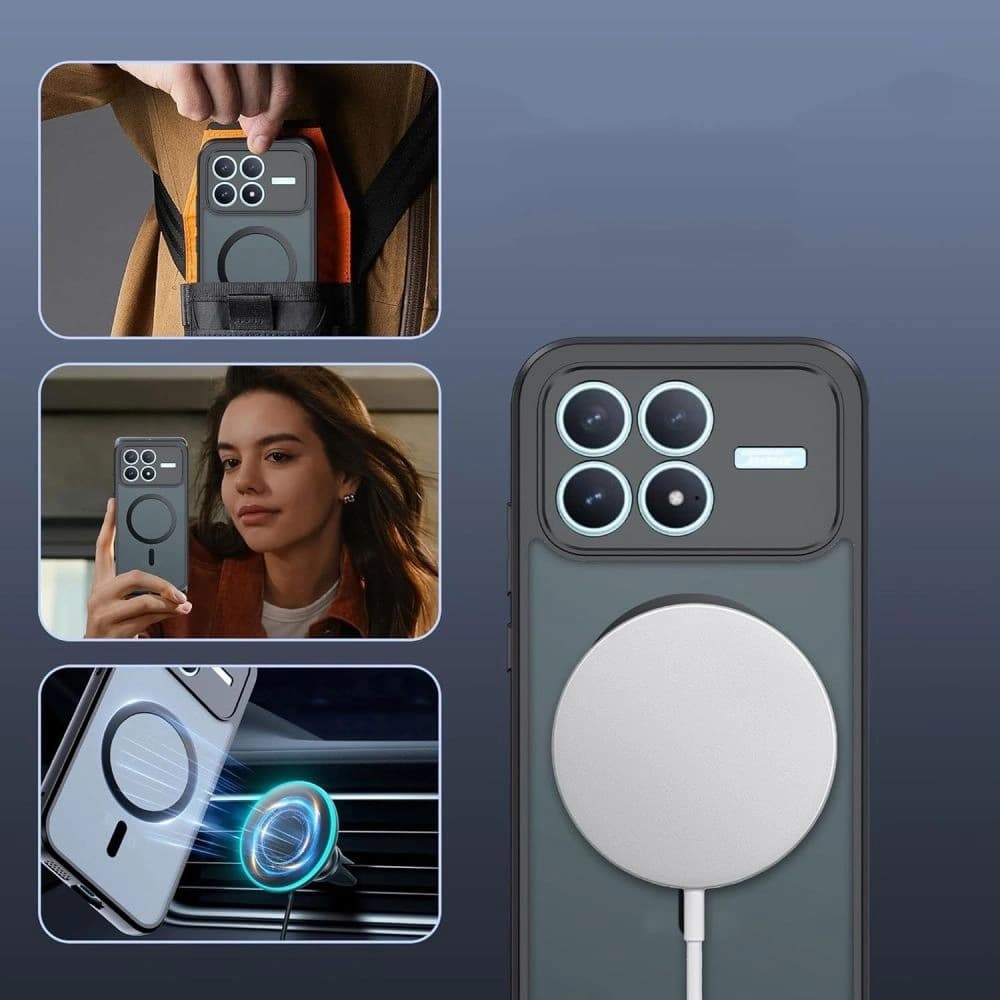 Tech-Protect Magmat MagSafe Xiaomi Poco F8 Pro Matt Schwarz
- 3