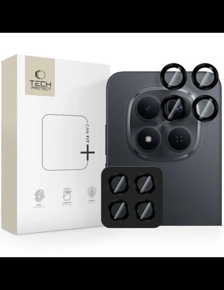 Tech Protect Camring Fit+ Xiaomi Redmi Note 15 Pro 5G / 15 Pro+ Plus 5G Black