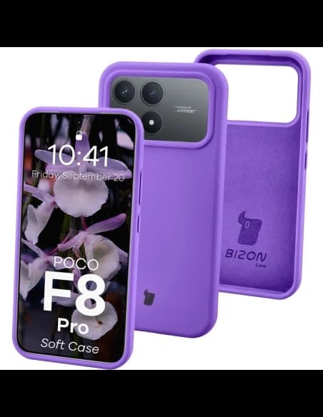 Bizon Soft Case Xiaomi POCO F8 Pro lila