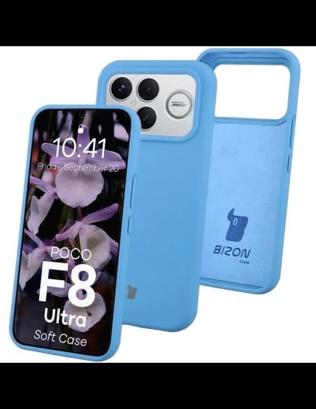 Bizon Soft Case Xiaomi POCO F8 Ultra kék