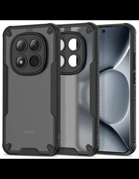 Tech-Protect Rugged Shield Xiaomi Poco M8 Pro / Redmi Note 15 Pro+ Plus 5G Matt Schwarz
