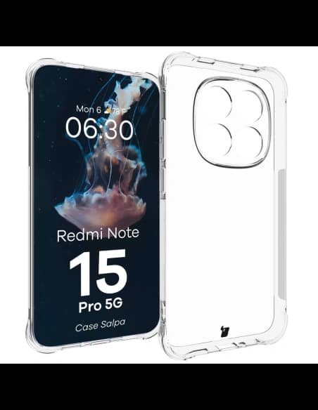 Bizon Case Salpa Xiaomi Redmi Note 15 Pro 5G clear