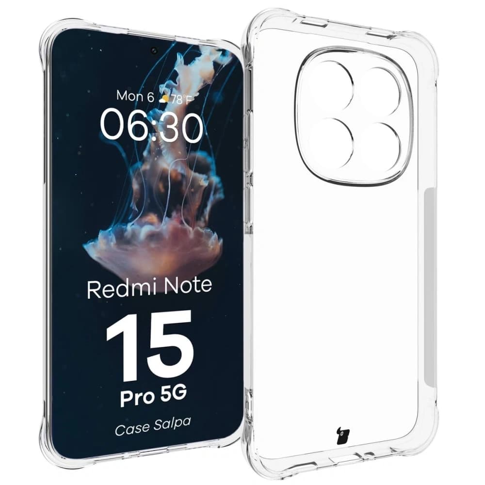 Bizon Case Salpa Xiaomi Redmi Note 15 Pro 5G clear