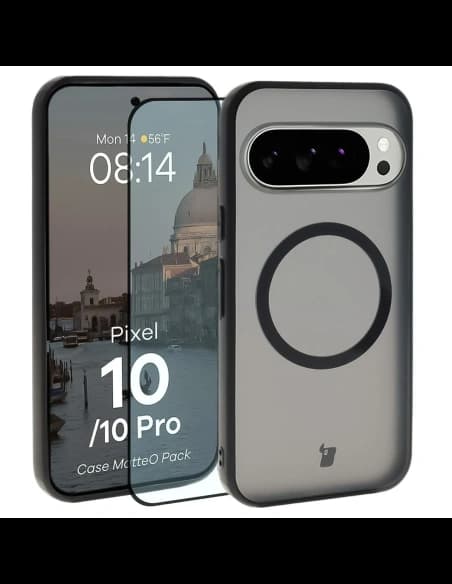 Bizon MatteO Magnetic Pack Google Pixel 10 / 10 Pro smoky black