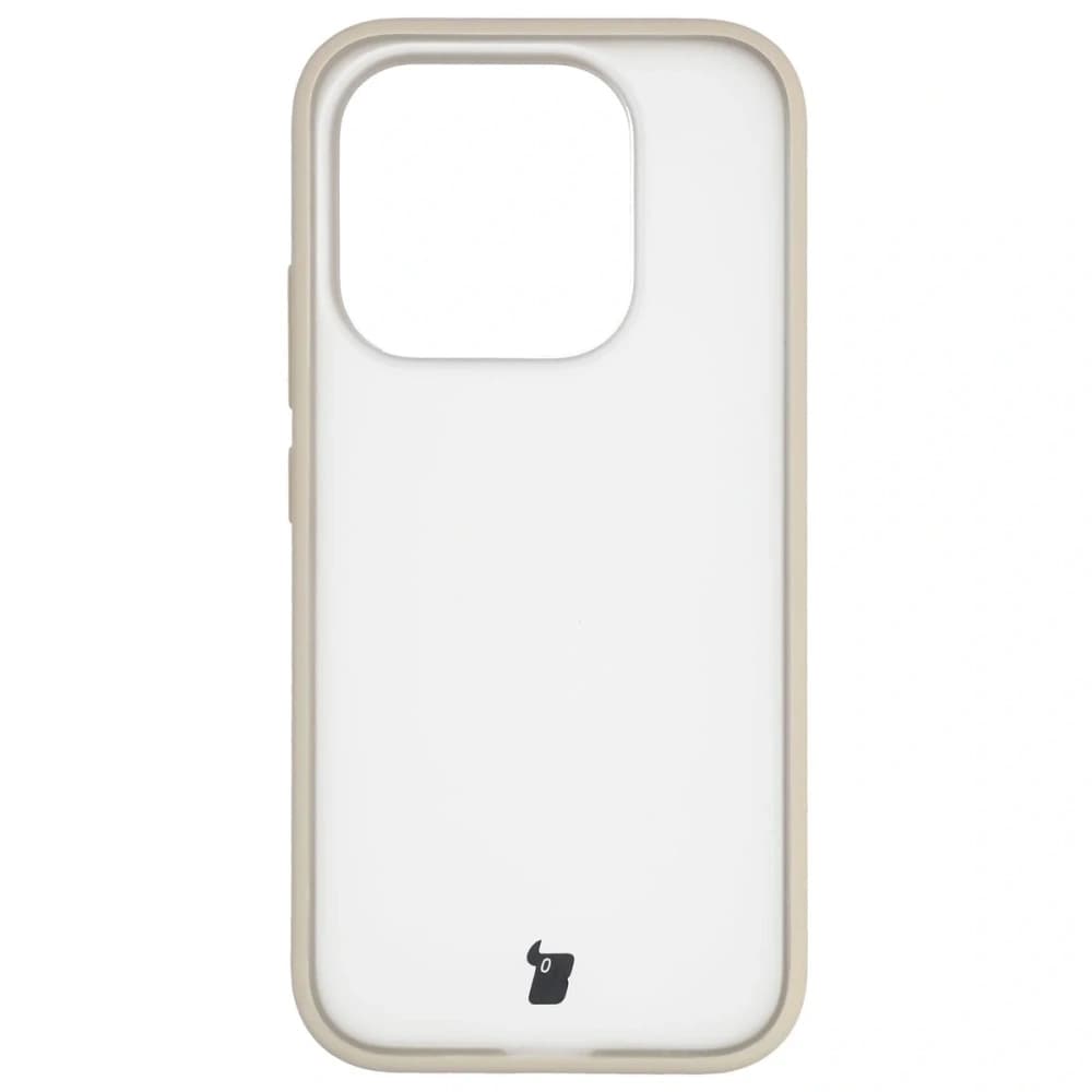 Bizon Case Angelo Xiaomi 17 semi-transparent with a beige frame - 2