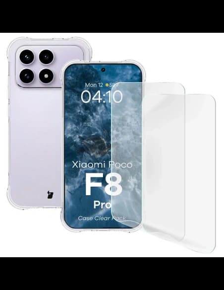 Bizon Case Clear Pack Xiaomi POCO F8 Pro