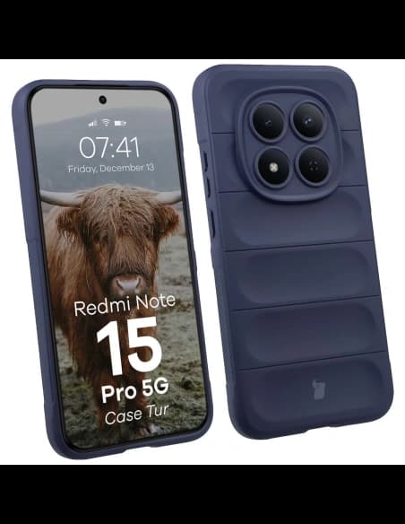 Bizon Case Tur Xiaomi Redmi Note 15 Pro 5G navy blue