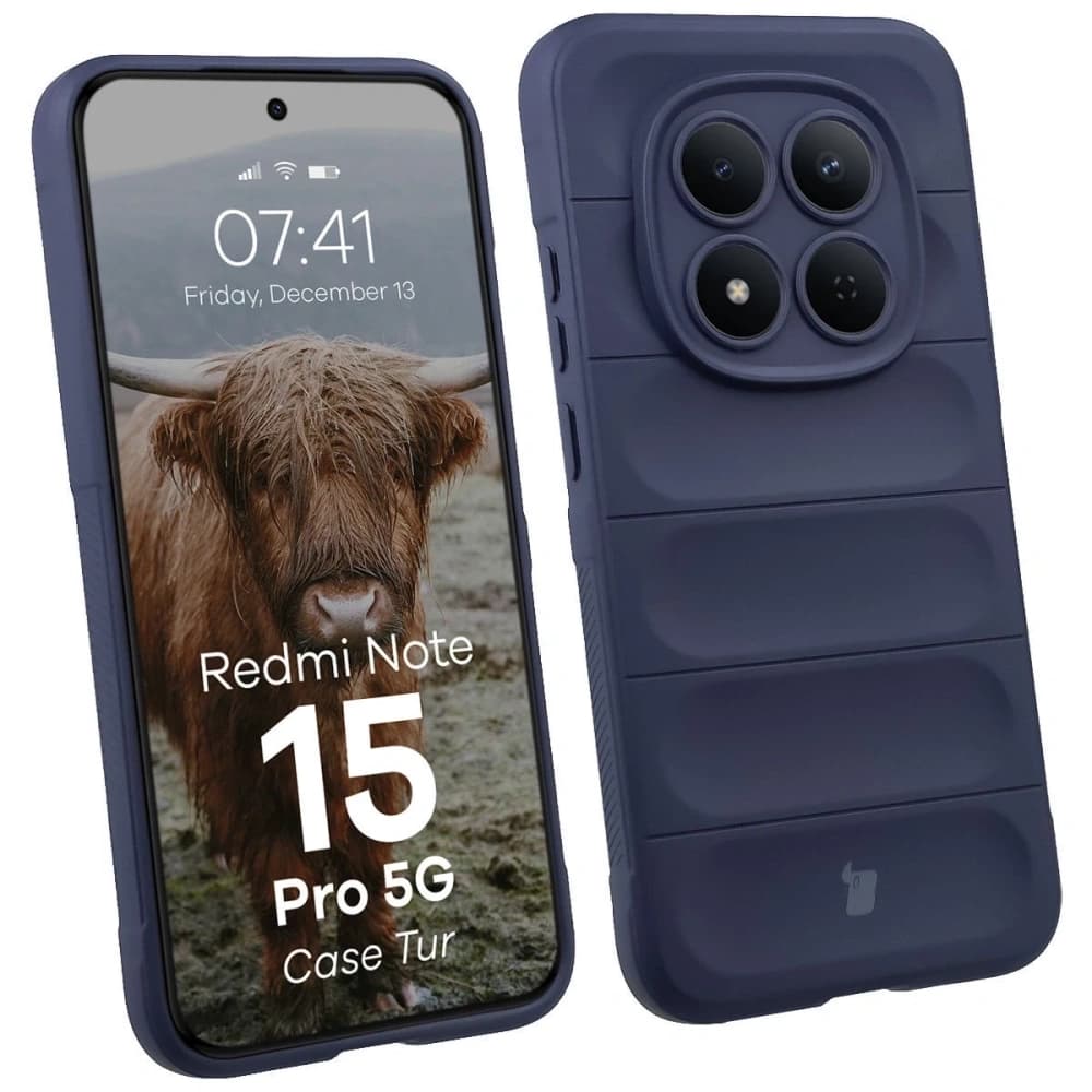 Bizon Case Tur Xiaomi Redmi Note 15 Pro 5G navy blue
