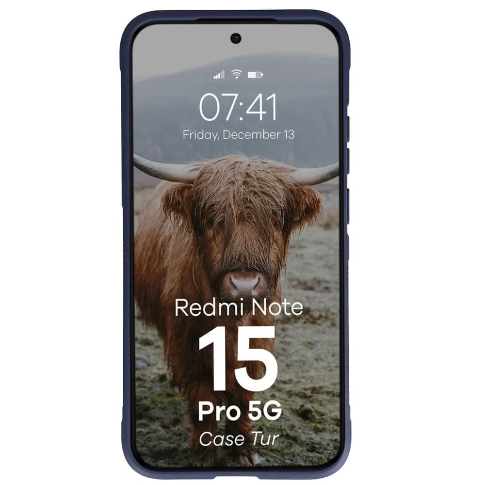 Bizon Case Tur Xiaomi Redmi Note 15 Pro 5G navy blue - 5