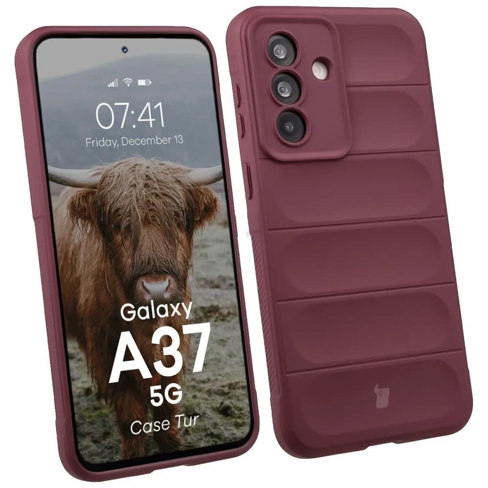 Bizon Case Tur Samsung Galaxy A37 5G burgundy