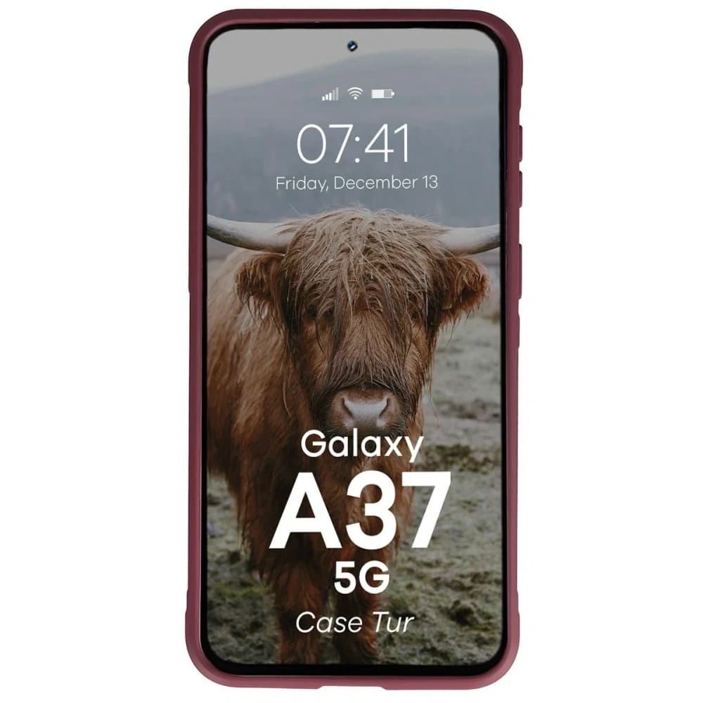 Bizon Case Tur Samsung Galaxy A37 5G burgundy - 5