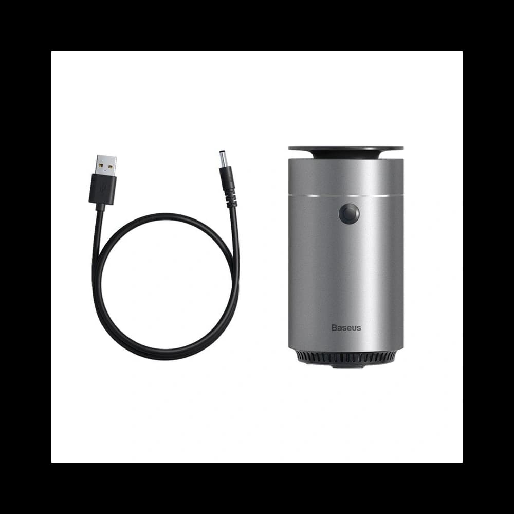 Umidificator auto Baseus pentru aromaterapie, 75ml (argintiu) - 7