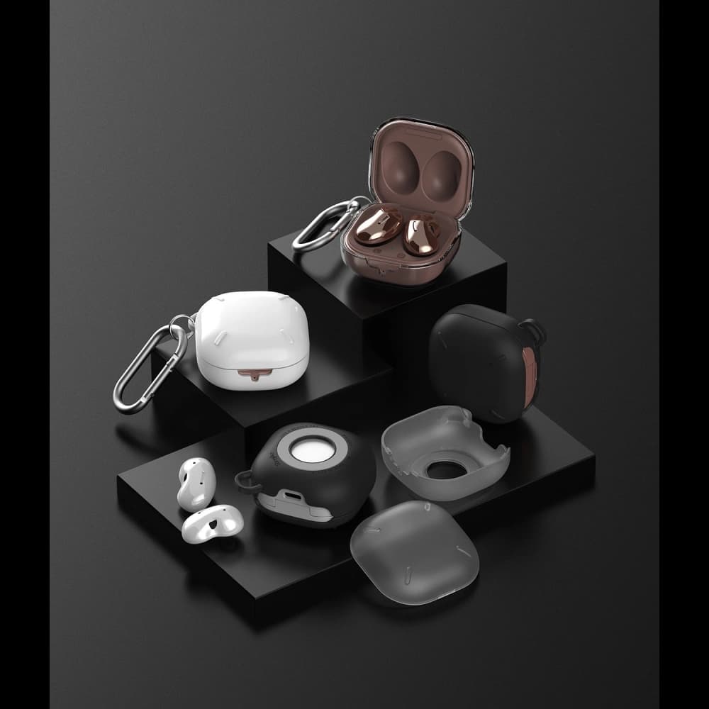 Ringke Slim-X Samsung Galaxy Buds 2/2 Pro/Live/Pro Glossy White - 2